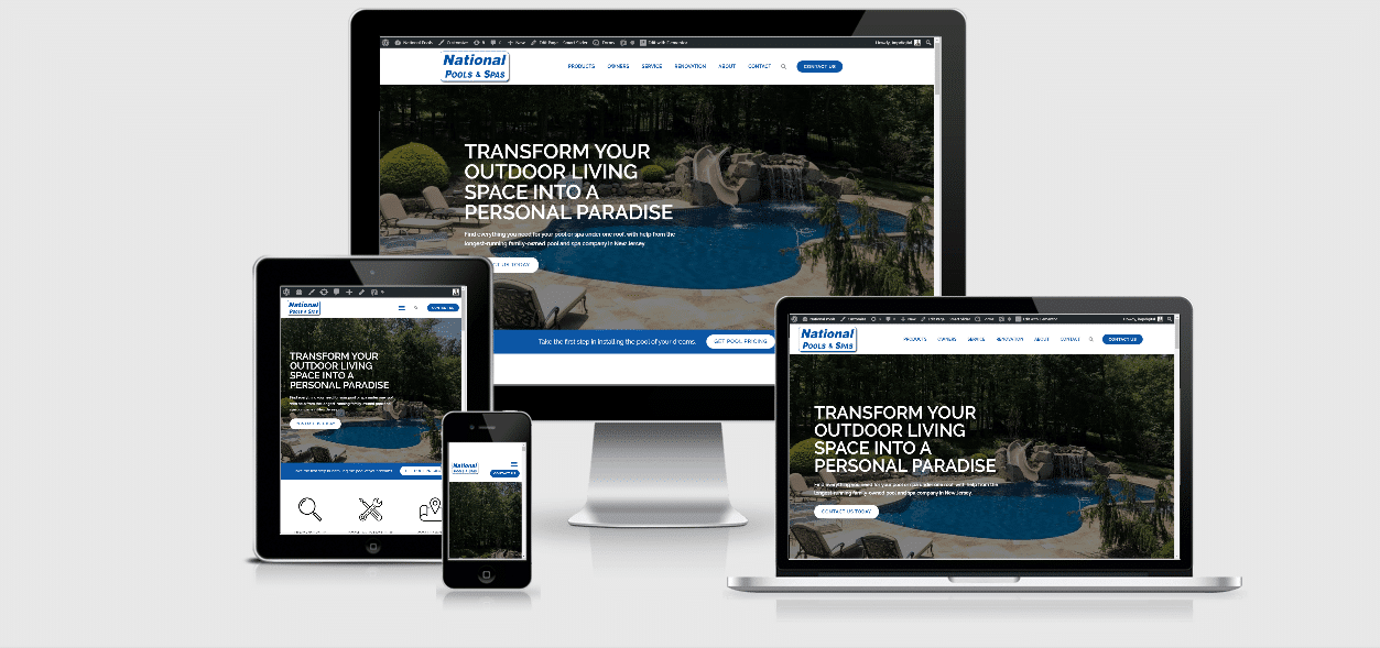 national pools and spas website