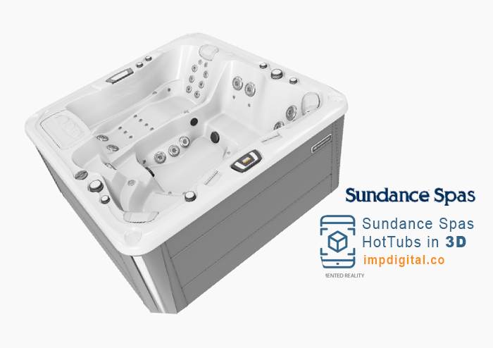 Sundance Spas in 3D by IMP Digital - Ontario #1 Hot Tubs & Spas Websites Developers